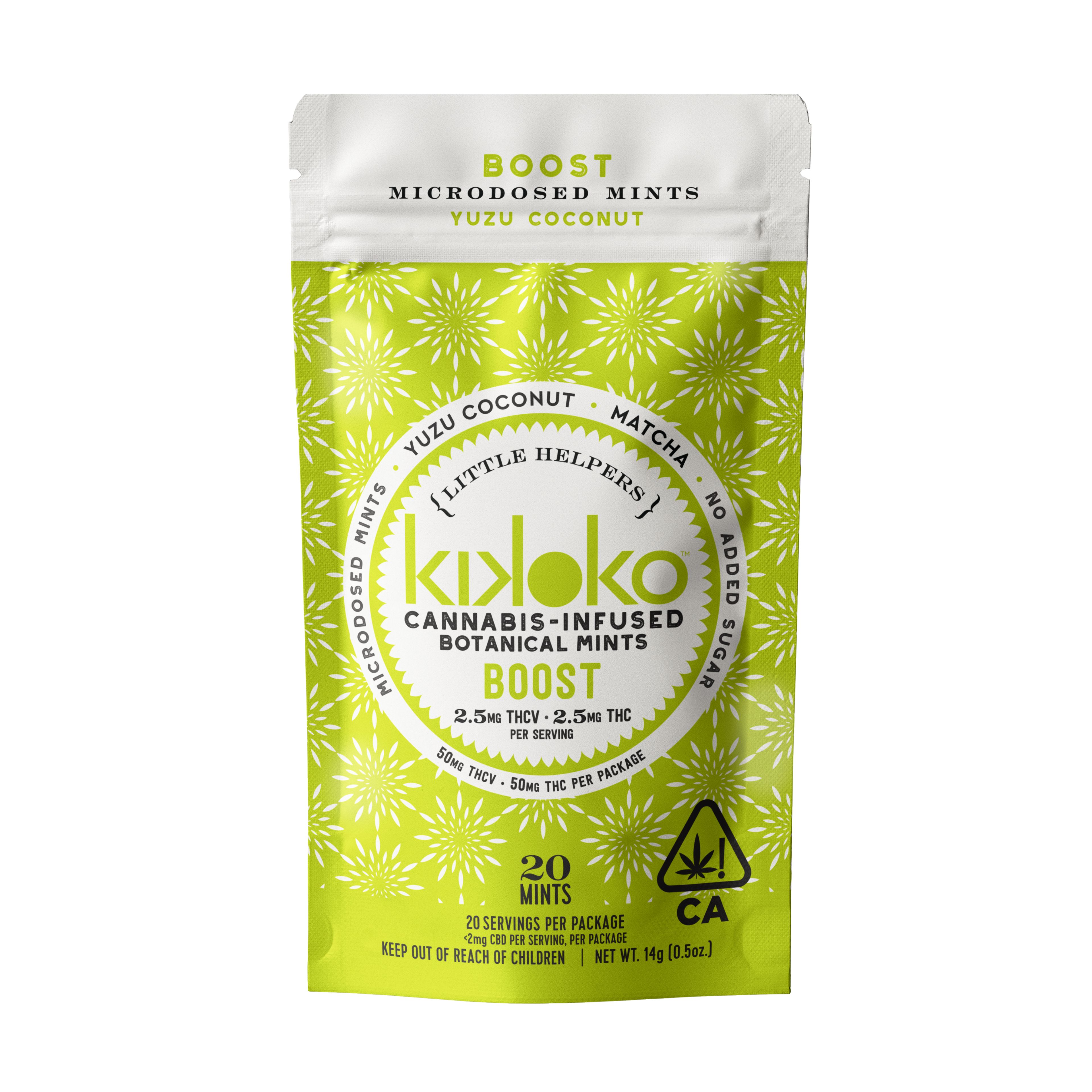 Coconut Yuzu [20pk] (50mg THC/50mg THCV)