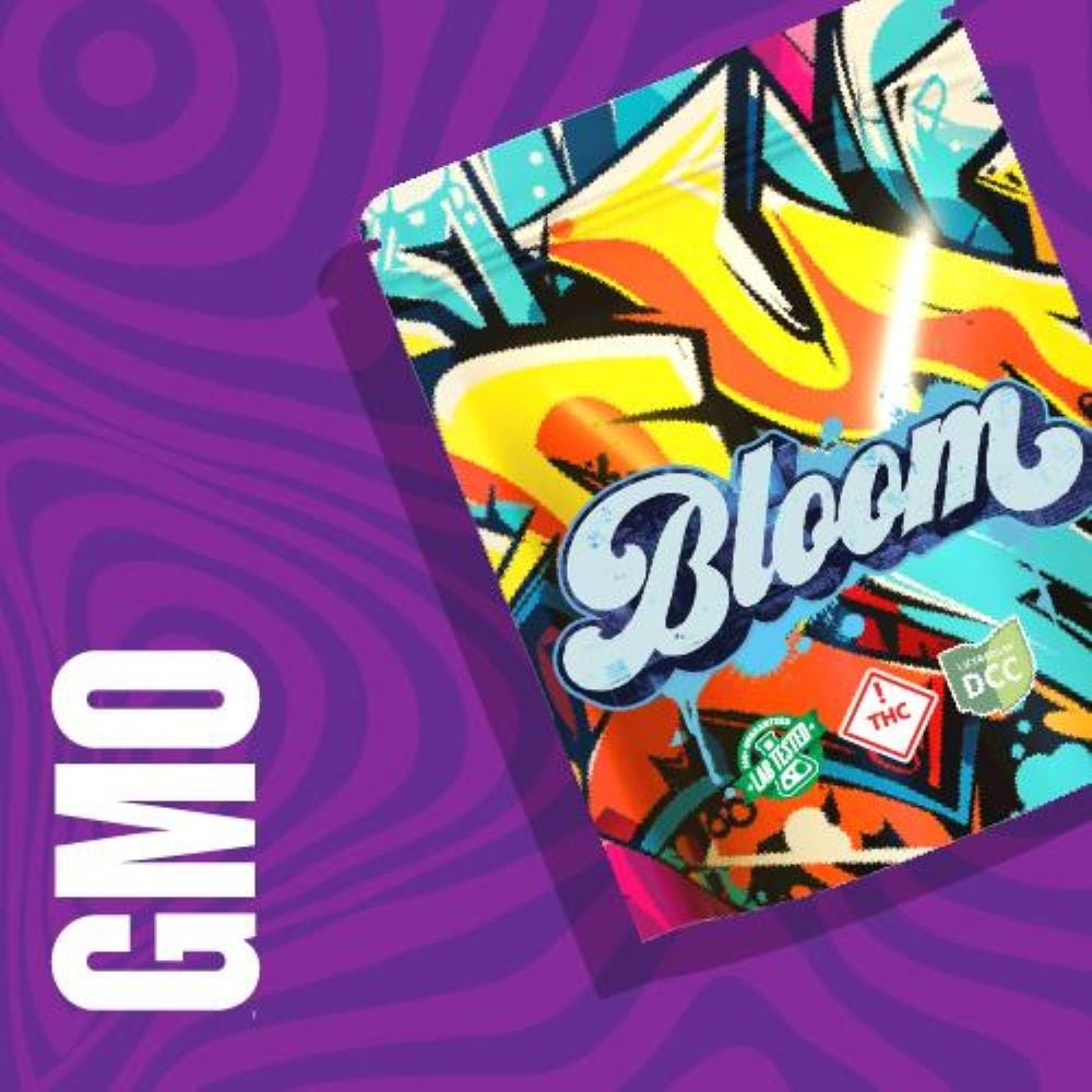 BLOOM CANNABIS  GMO  DISTILLATE CART  INDICA