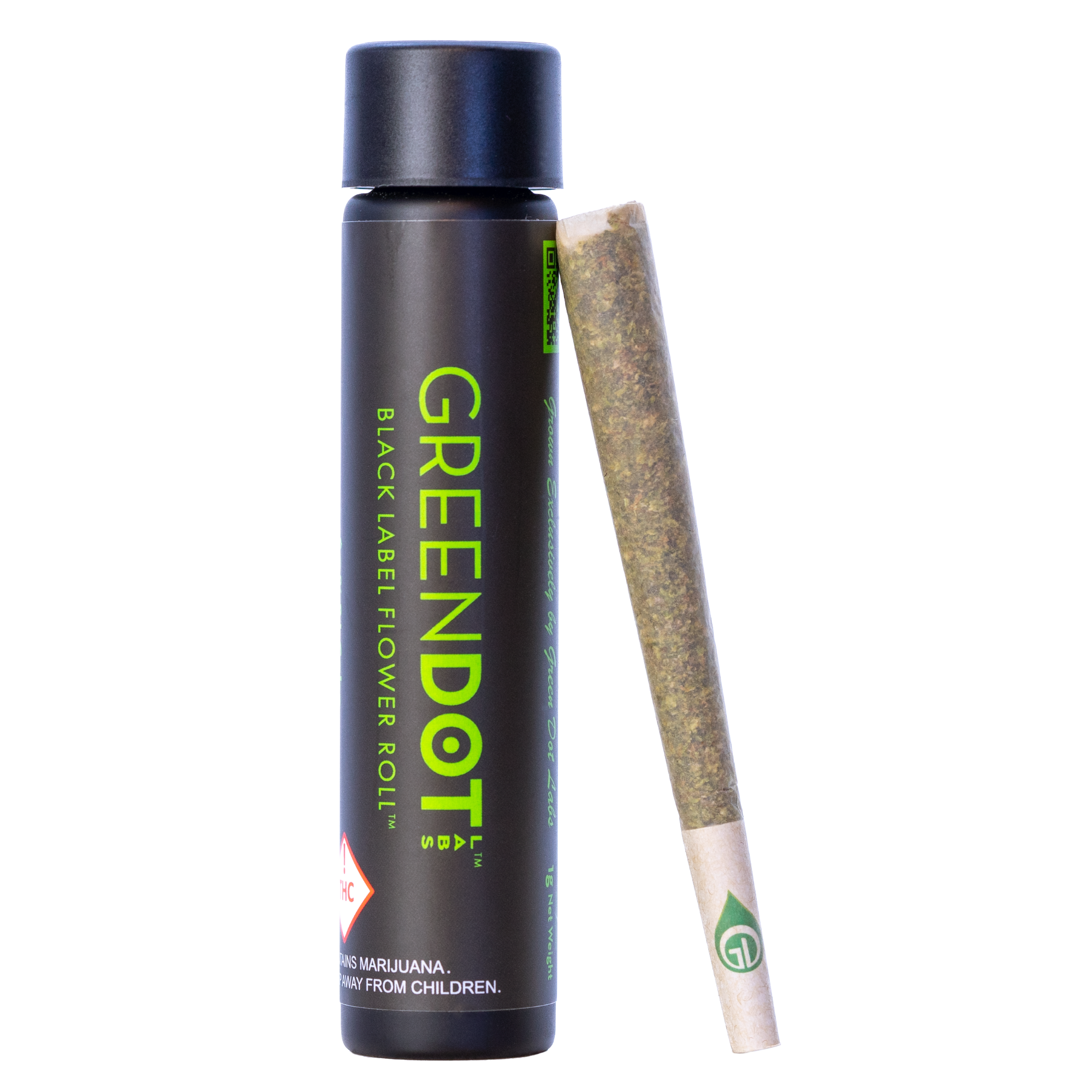 Thunderdome (1g) Green Dot Labs Black Label Roll The Green Solution