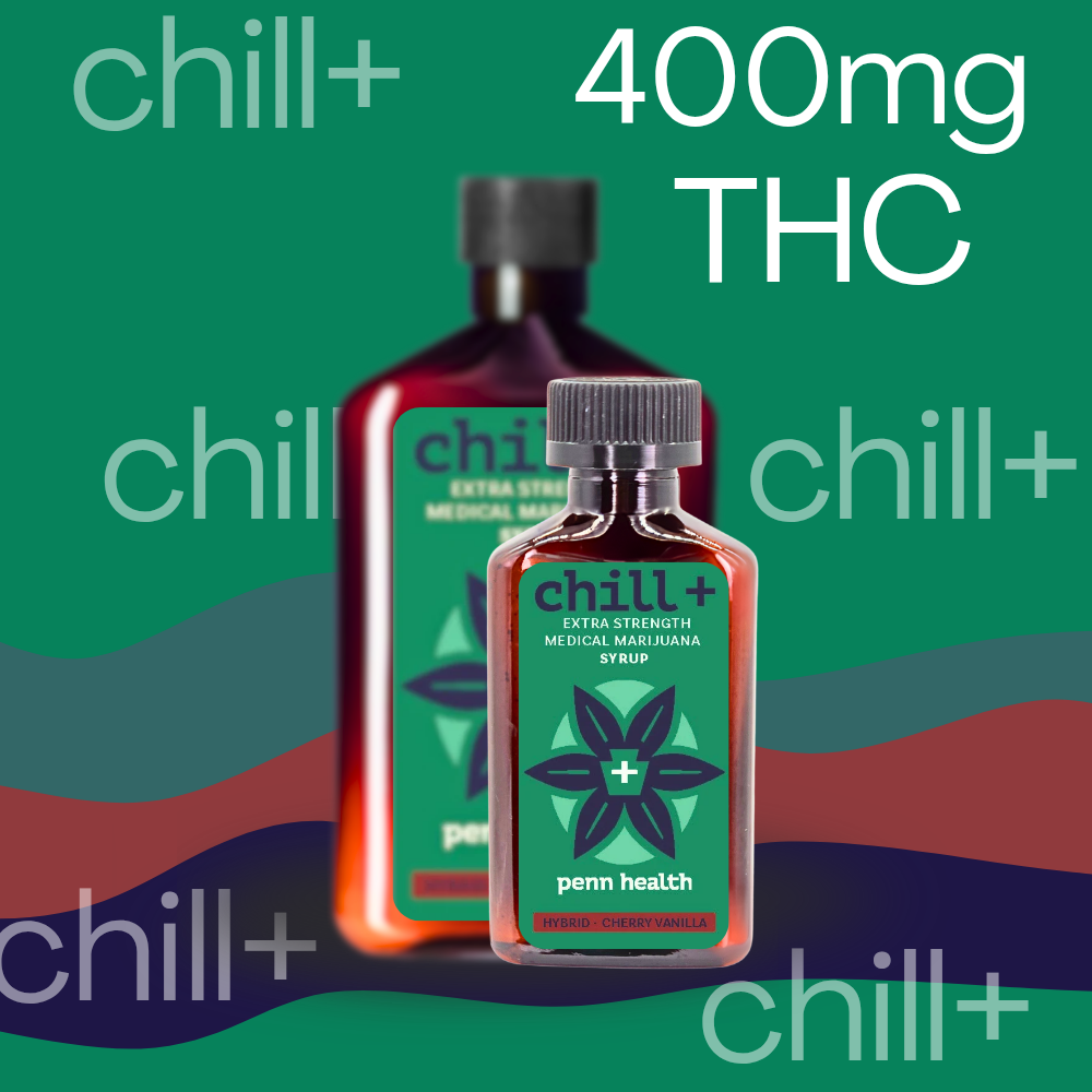 Shop Mini Chill Plus- Cherry Vanilla [100ml] (20mg THC per 5ml