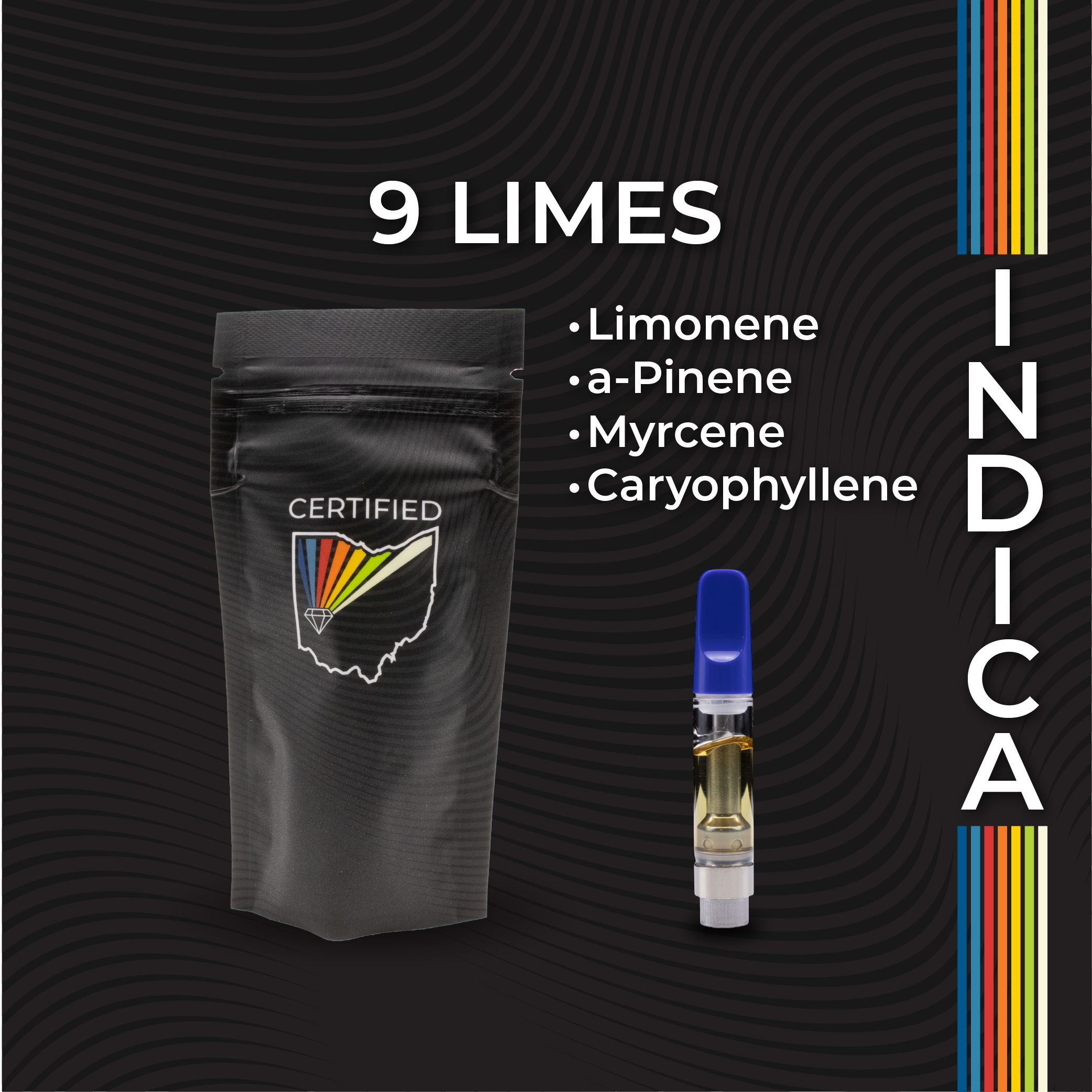 Shop 9 Limes [.84g] | Nar Cannabis (Medical) - [Columbus, OH