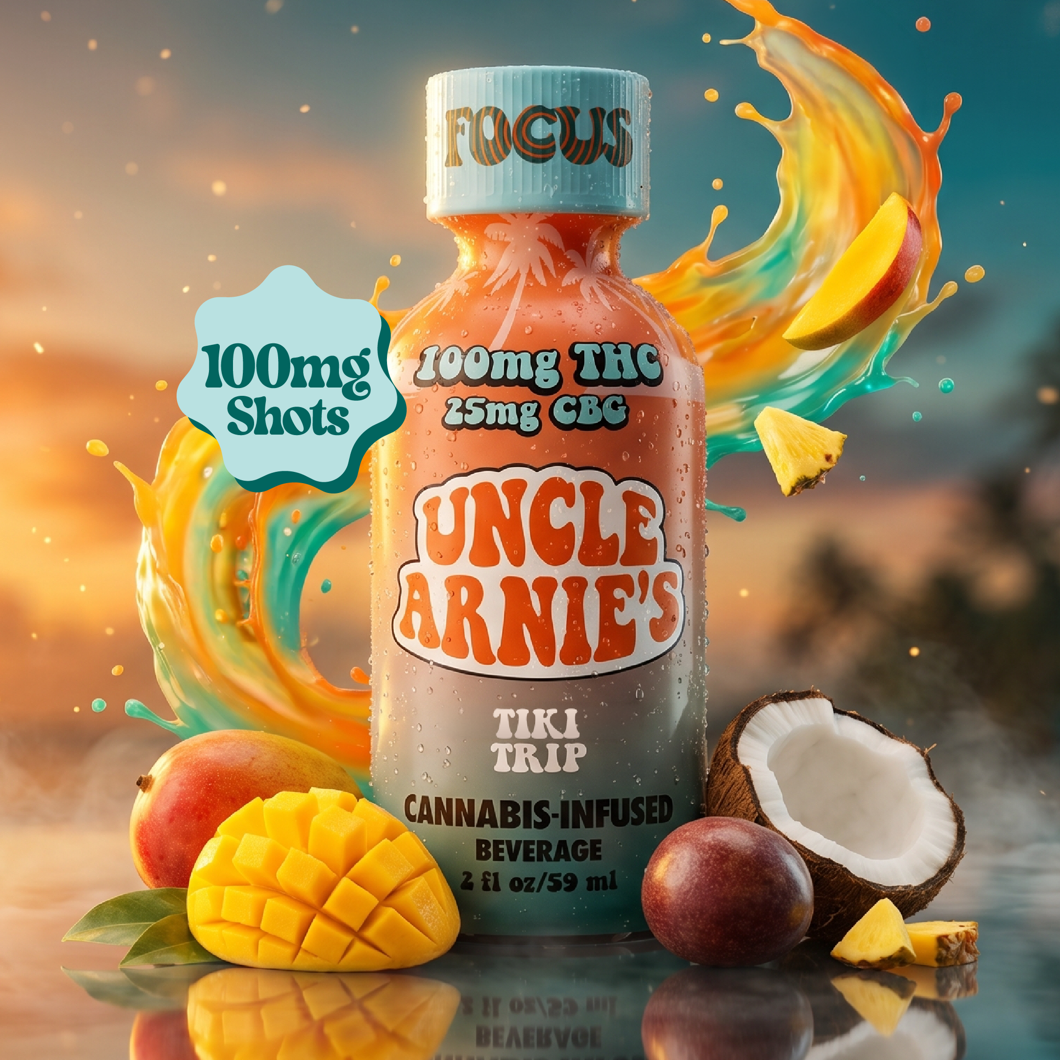 Tiki Trip 4:1 [2oz] (100mg THC/25mg CBG)
