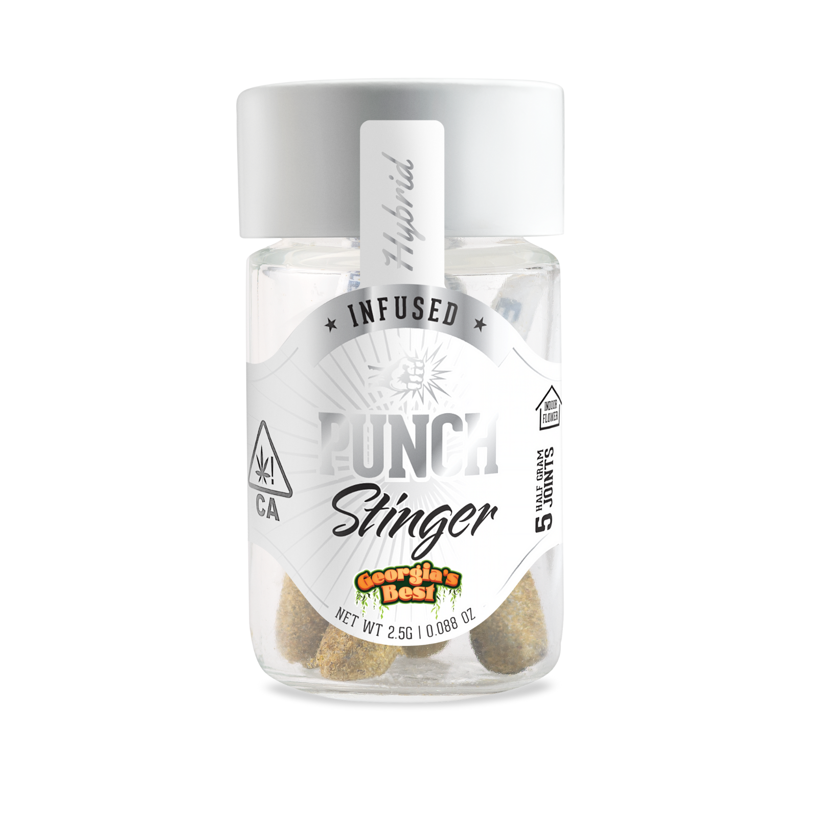 Georgia's Best Stinger (Hybrid) 5 Pre Rolls 2.5g Georgia's Best Stinger (Hybrid) 5 Pre Rolls 2.5g