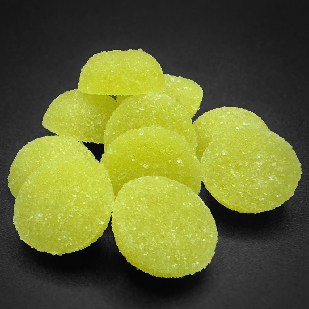 (10pk) 20mg Sour Green Apple Fruit Chews - Indica