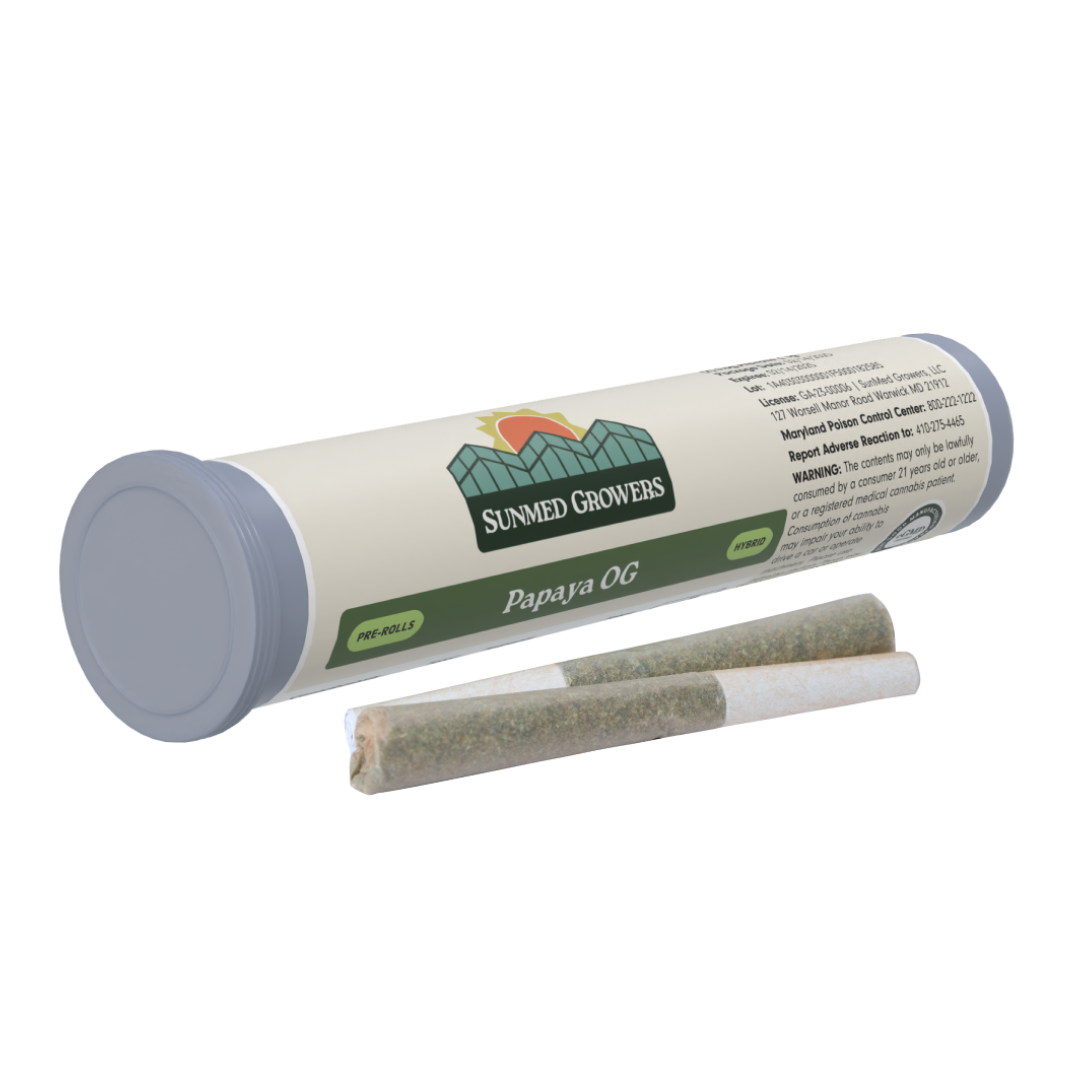Papaya OG Pre-Roll 0.5g 2-Pack