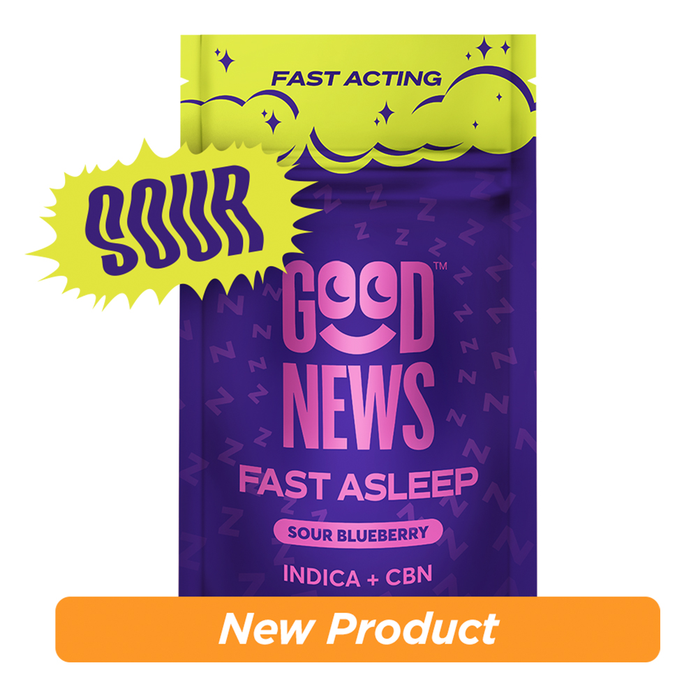 FAST ASLEEP Sour Blueberry [10pk] (100mg THC/50mg CBN)