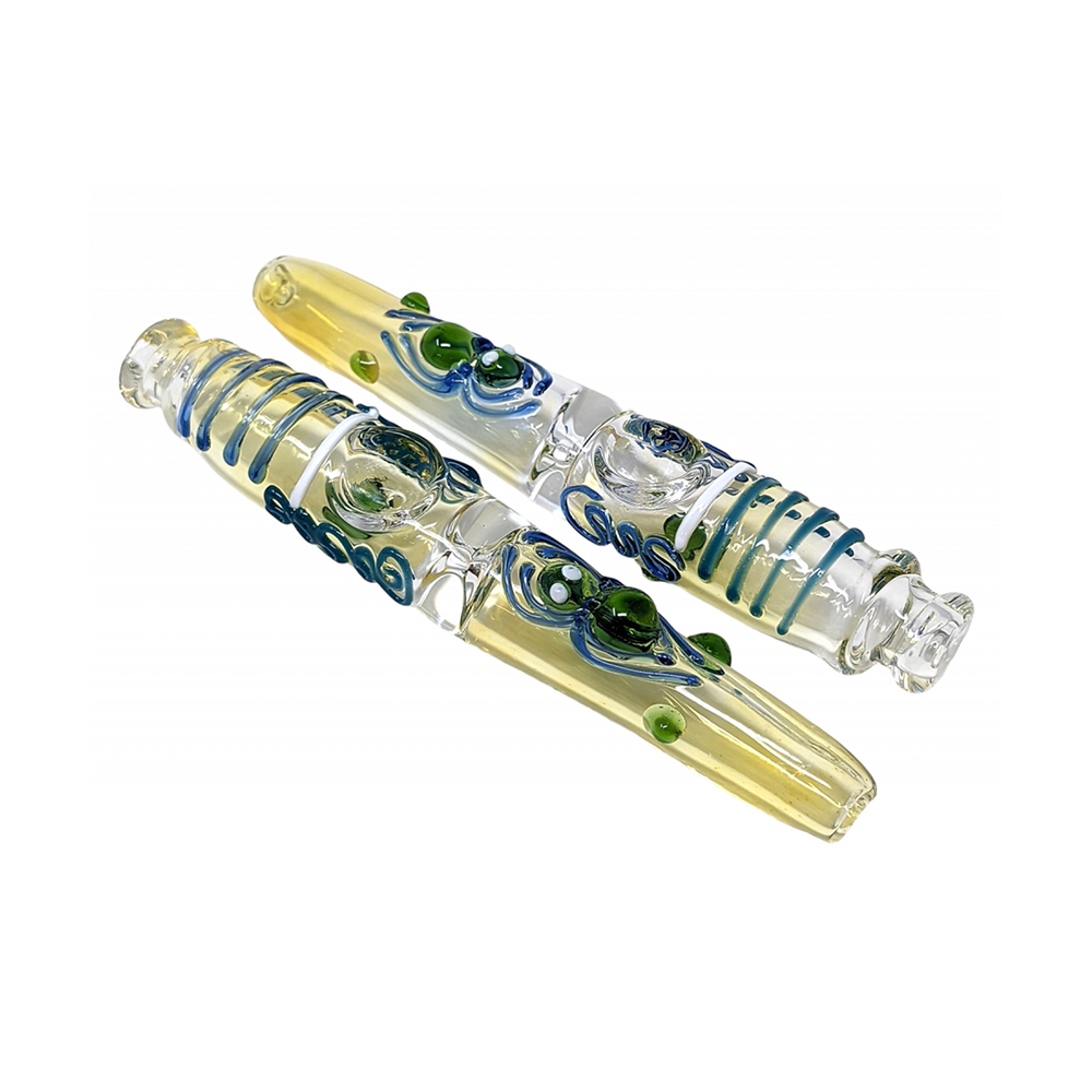 8" Silver Fumed Dot Outer Work Steamroller