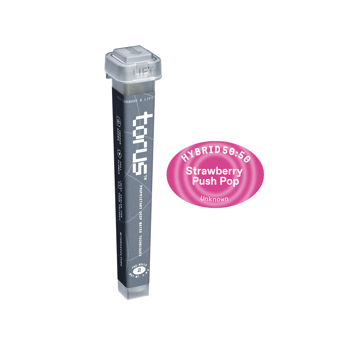 Strawberry Push Pop [.5g]