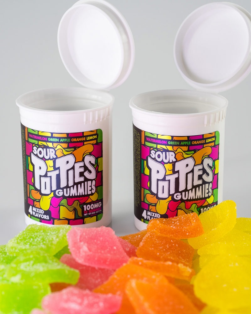 Hybrid Gummies [10pk] (100mg) PotPies Gummies Jane