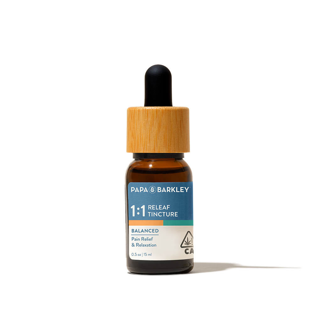 1:1 CBD:THC Releaf Tincture, 15ml