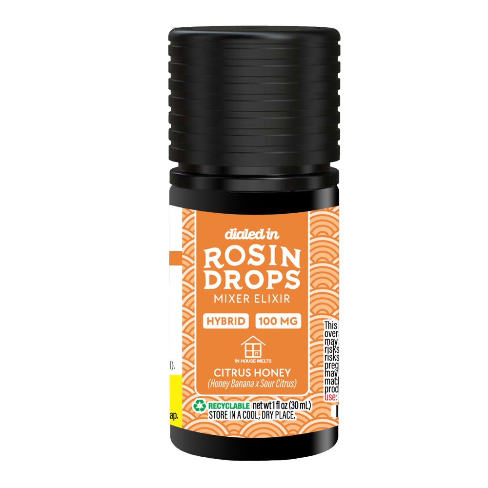 100mg - Citrus Honey - Rosin Drops