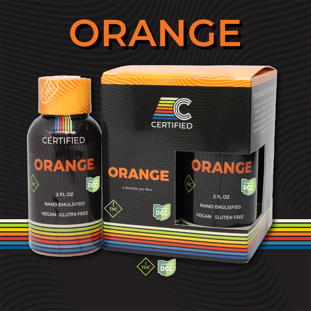 Certified Cultivators - Certified Orange - Drink - 100mg - 4pk