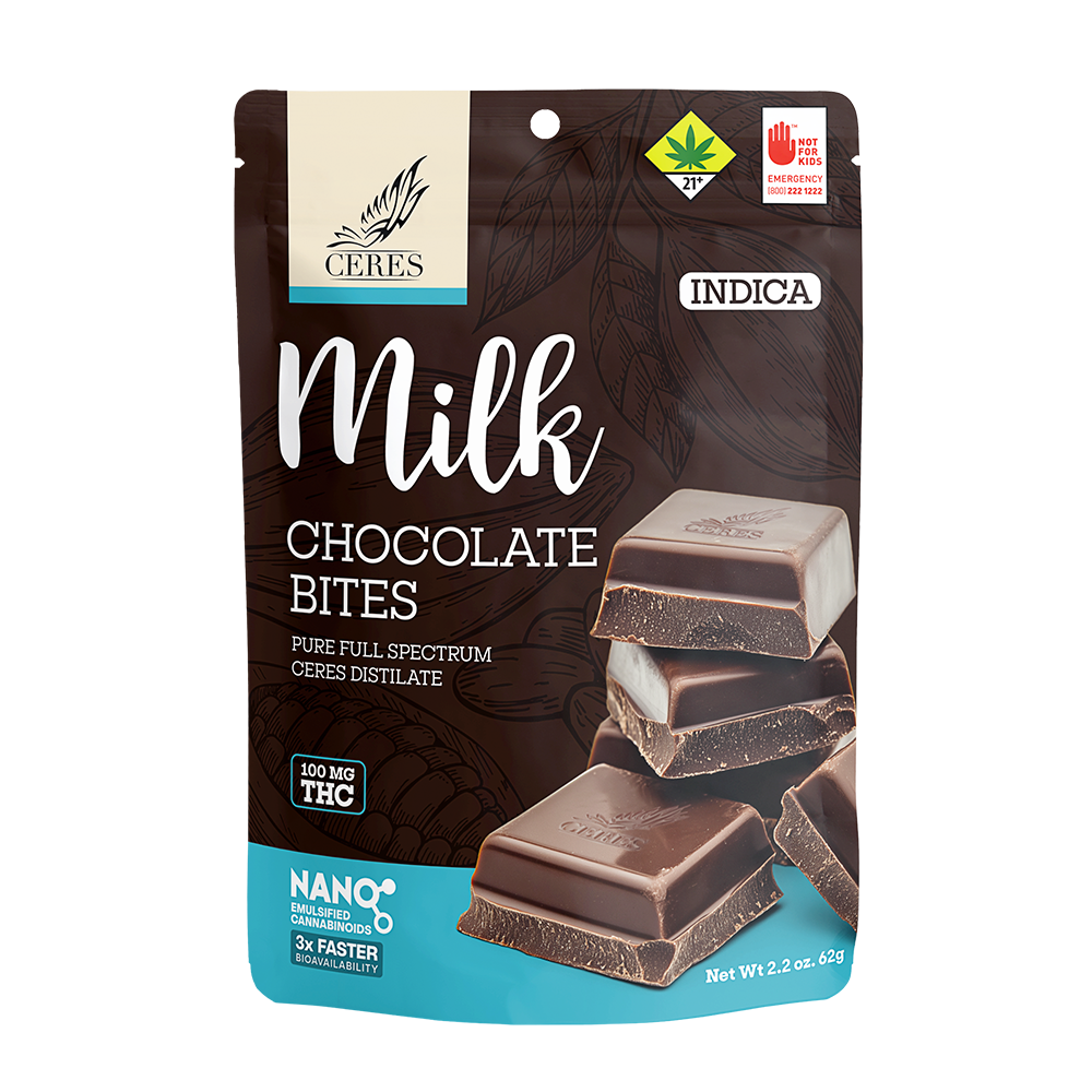 Milk Chocolate - Indica [10pk] (100mg)