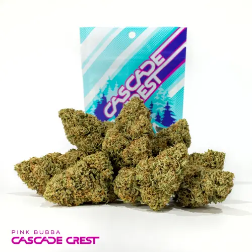Cascade Crest Pink Bubba Craft Cannabis Dispensary