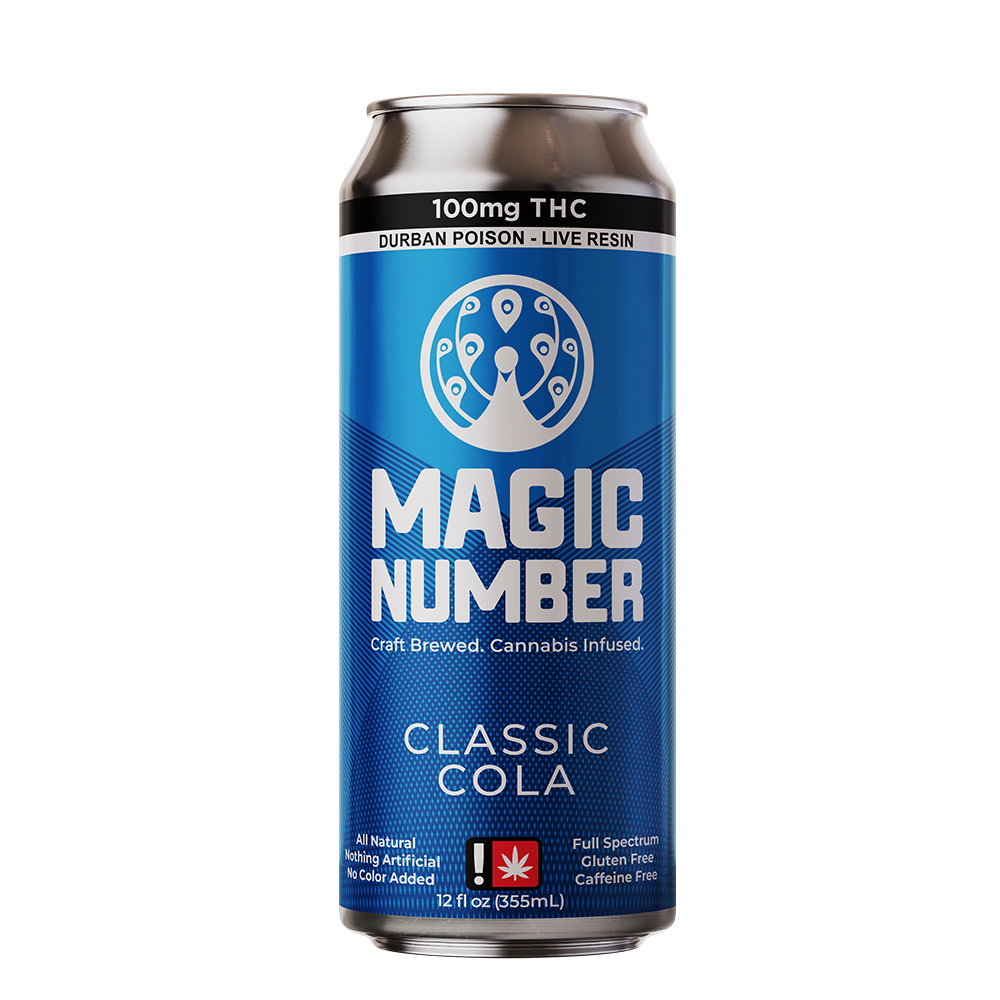 Classic Cola Natural Soda (100mg Live Resin)