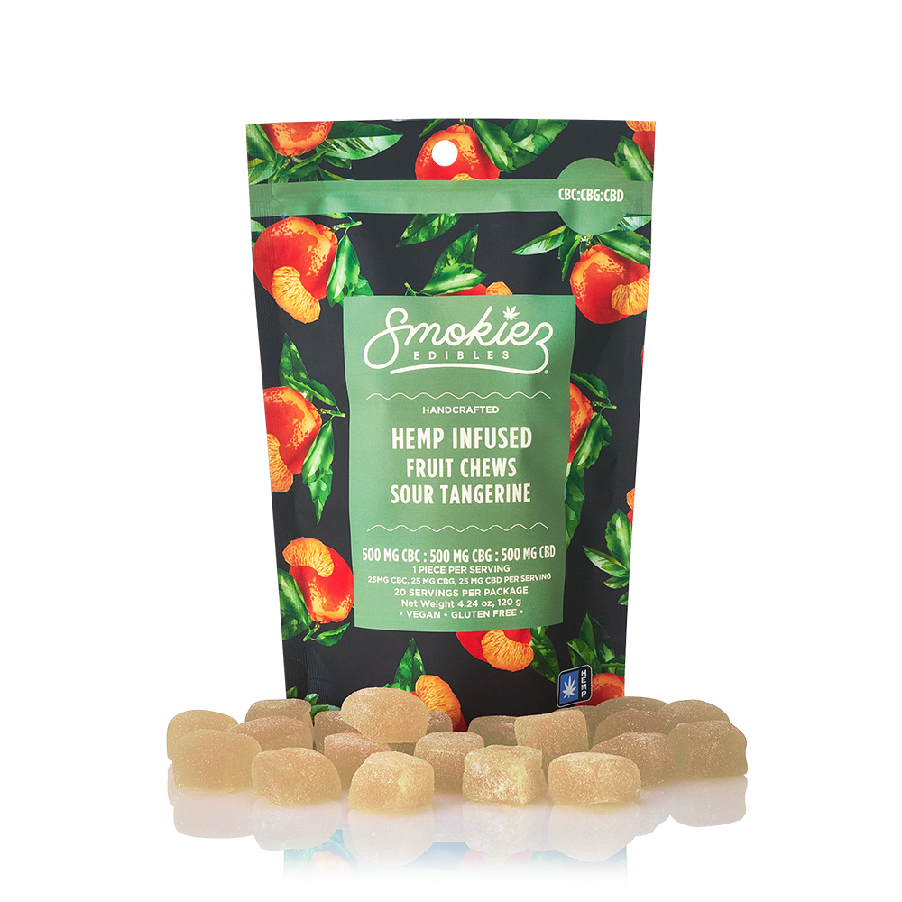 Sour Tangerine [20pk] (500mg CBD/500mg CBC/500mg CBG)