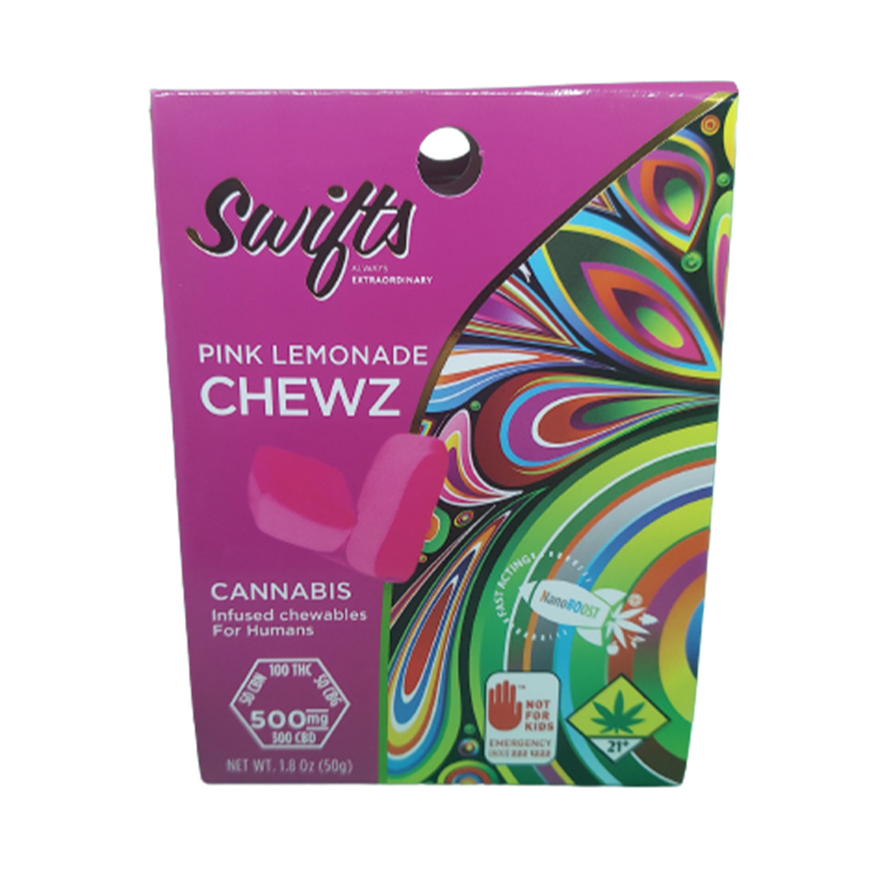 Pink Lemonade Chewz (MAX) 500mg 10-Pack