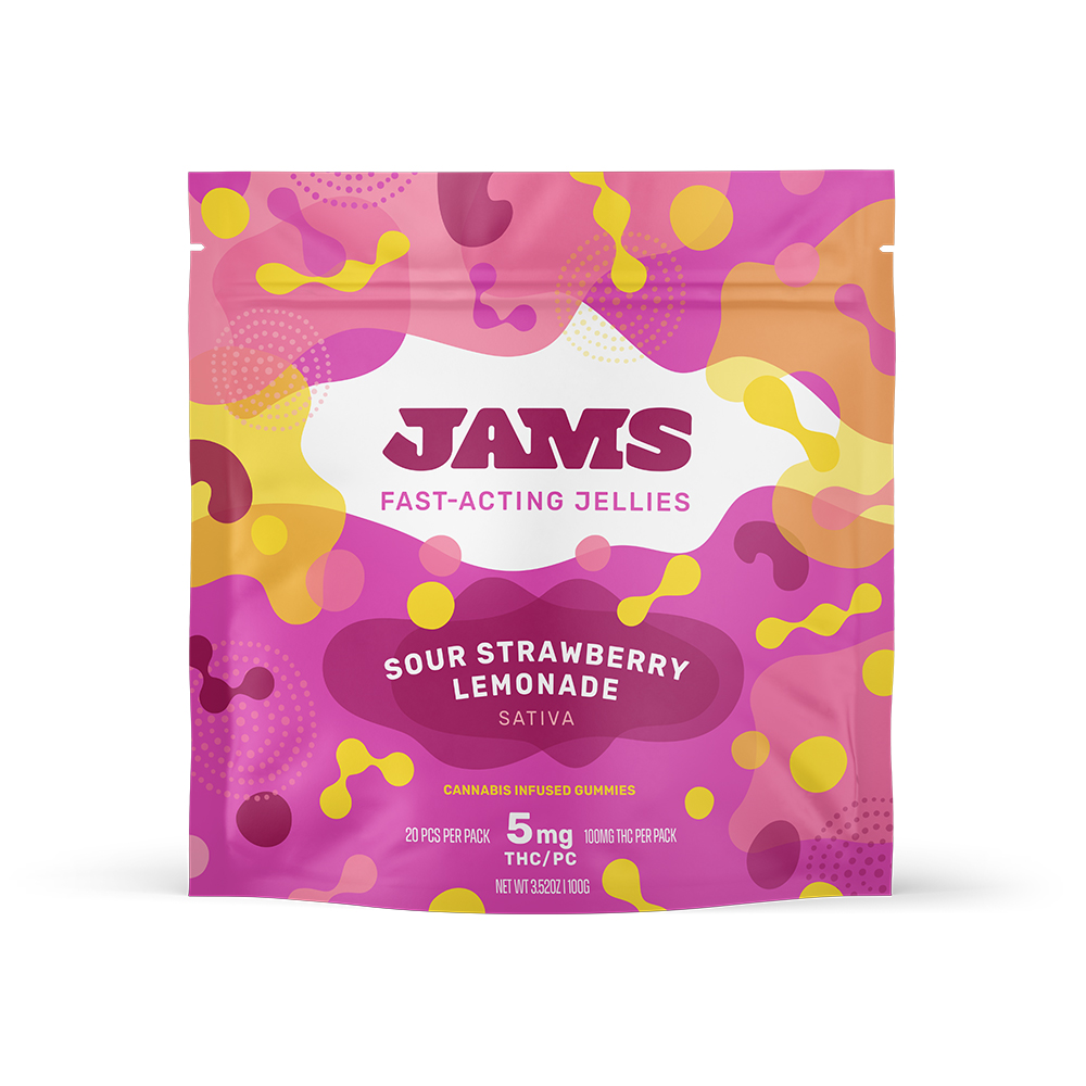JAMS Fast Acting Jellies Sour Strawberry Lemonade (S) 01159