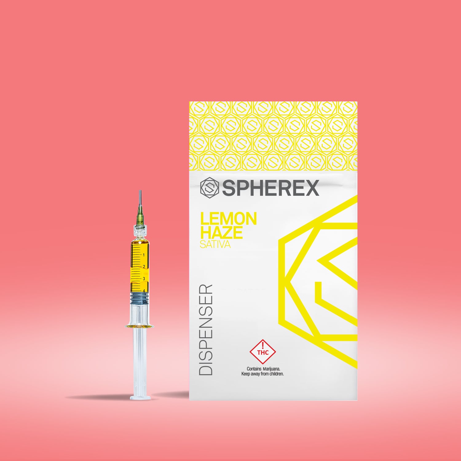 SPHEREX- Lemon Haze (Sativa) Dispenser| 1g