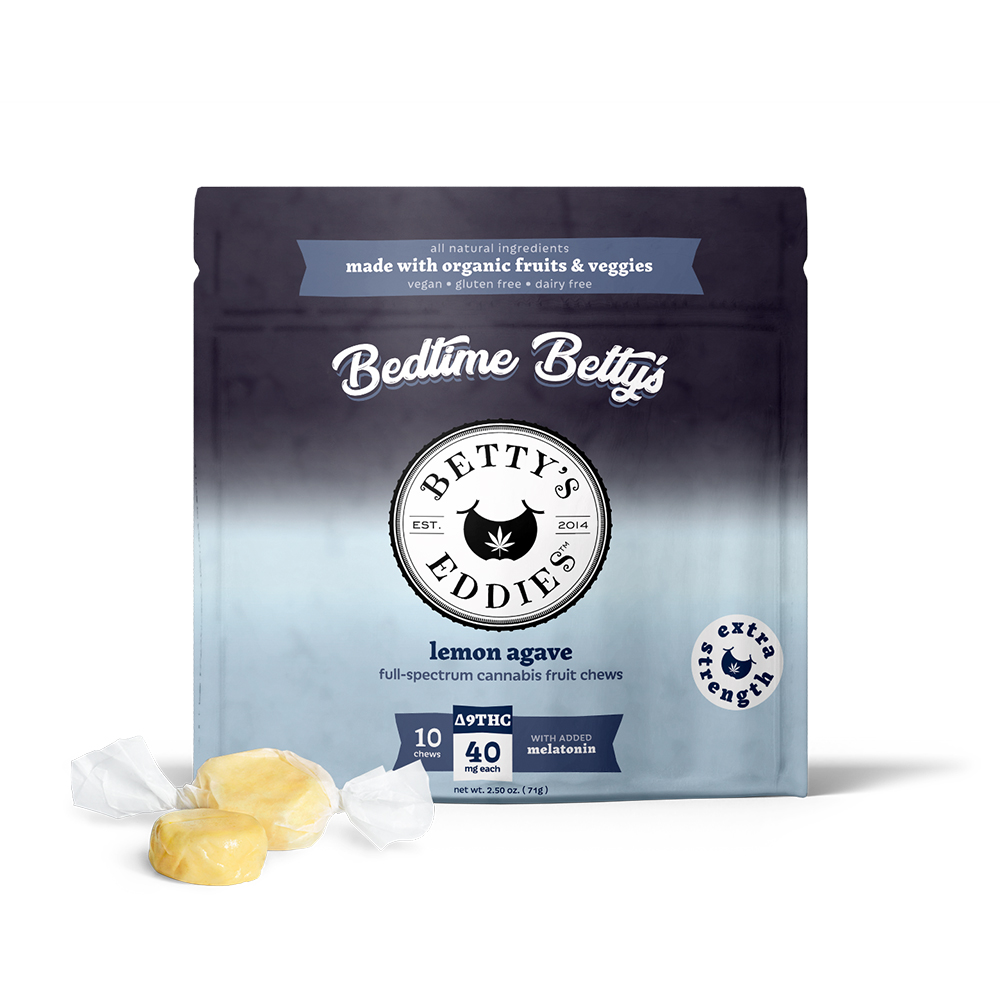 HIGH-DOSE Bedtime Betty’s for Sleep - Lemon Agave - THC