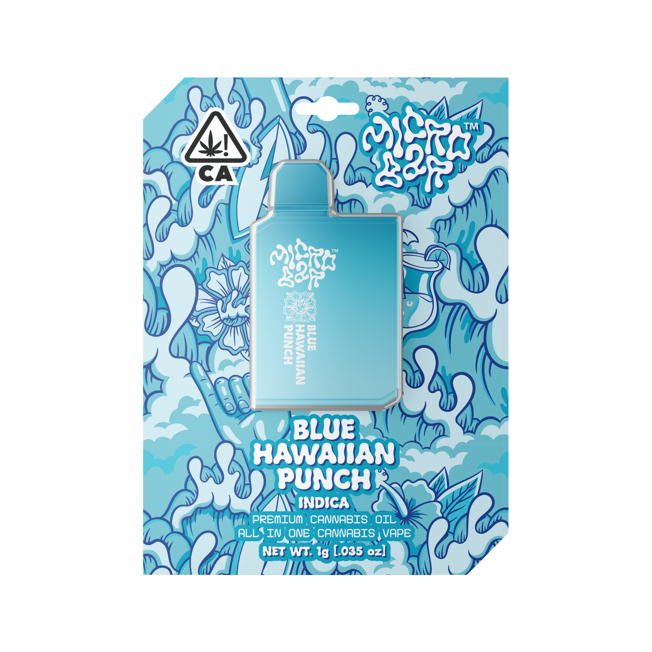 Blue Hawaiian Punch - 1G - AIO [1000mg]