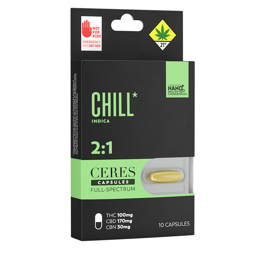 2:1 Chill [10pk] (100mg THC/170mg CBD/30mg CBN)