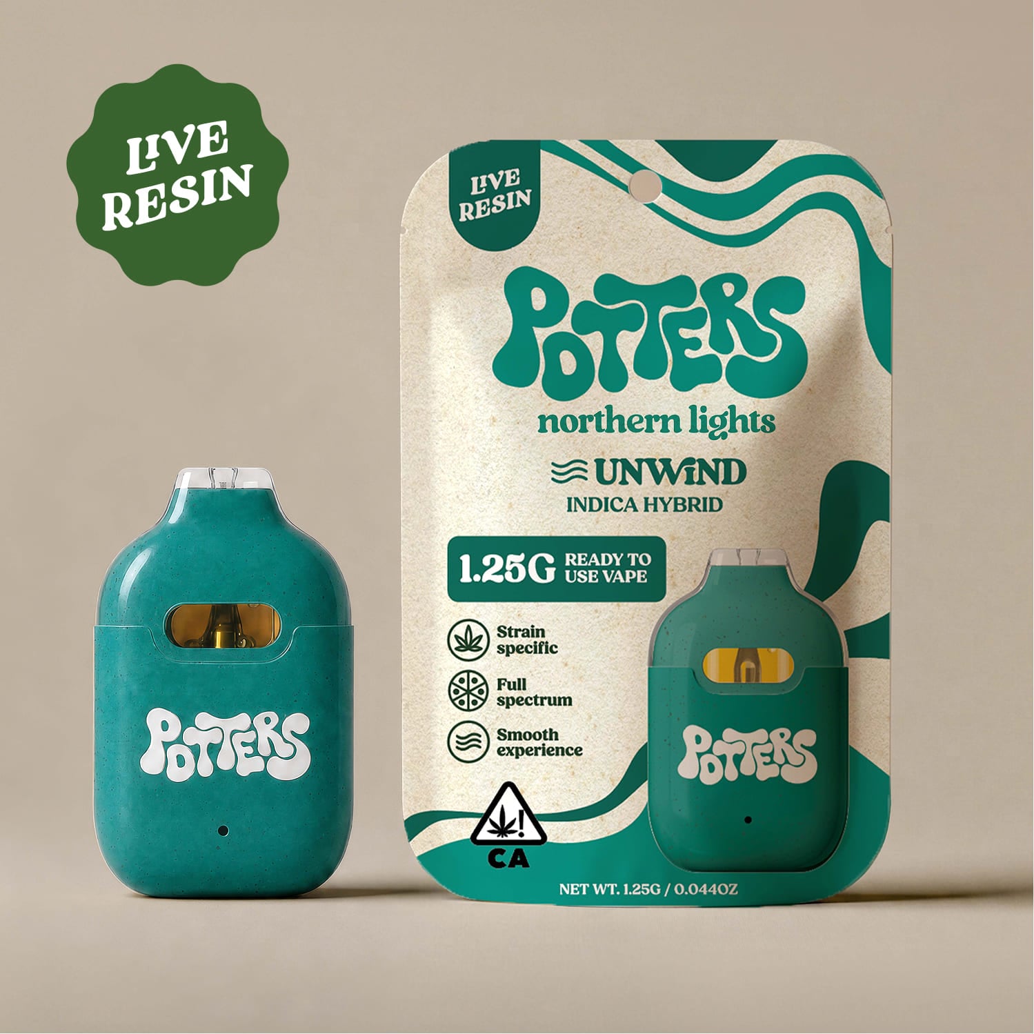 1.25g | Live Resin RTU | Northern Lights