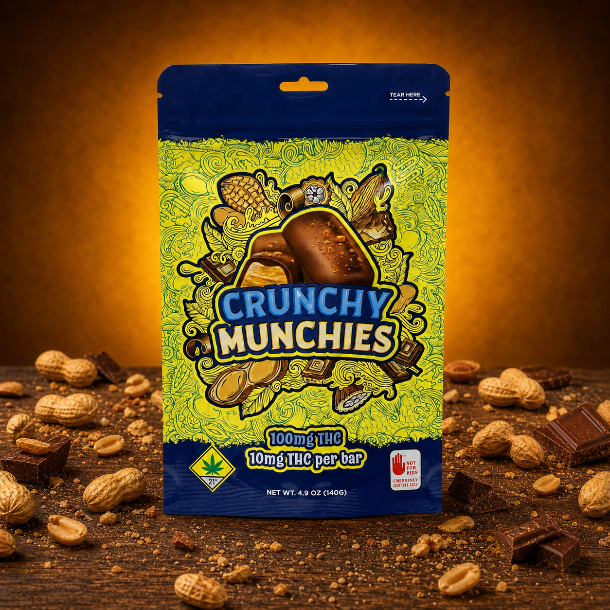 Crunchy Munchies [10pk] (100mg)