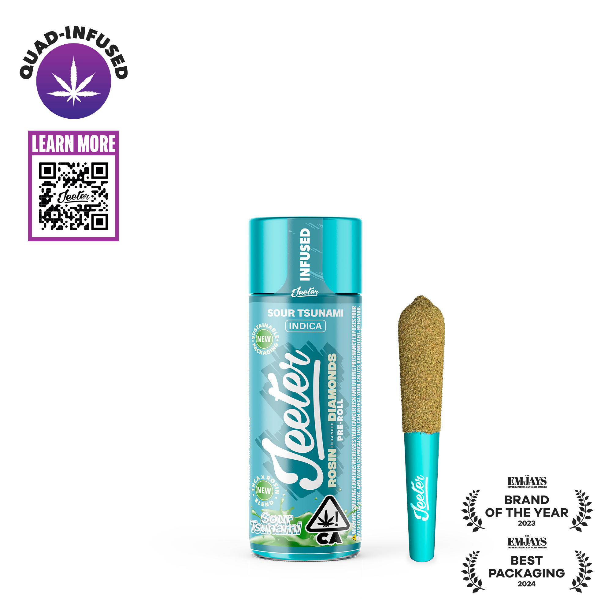 Shop Sour Tsunami [.5g] | Klover Dispensary San Diego, CA