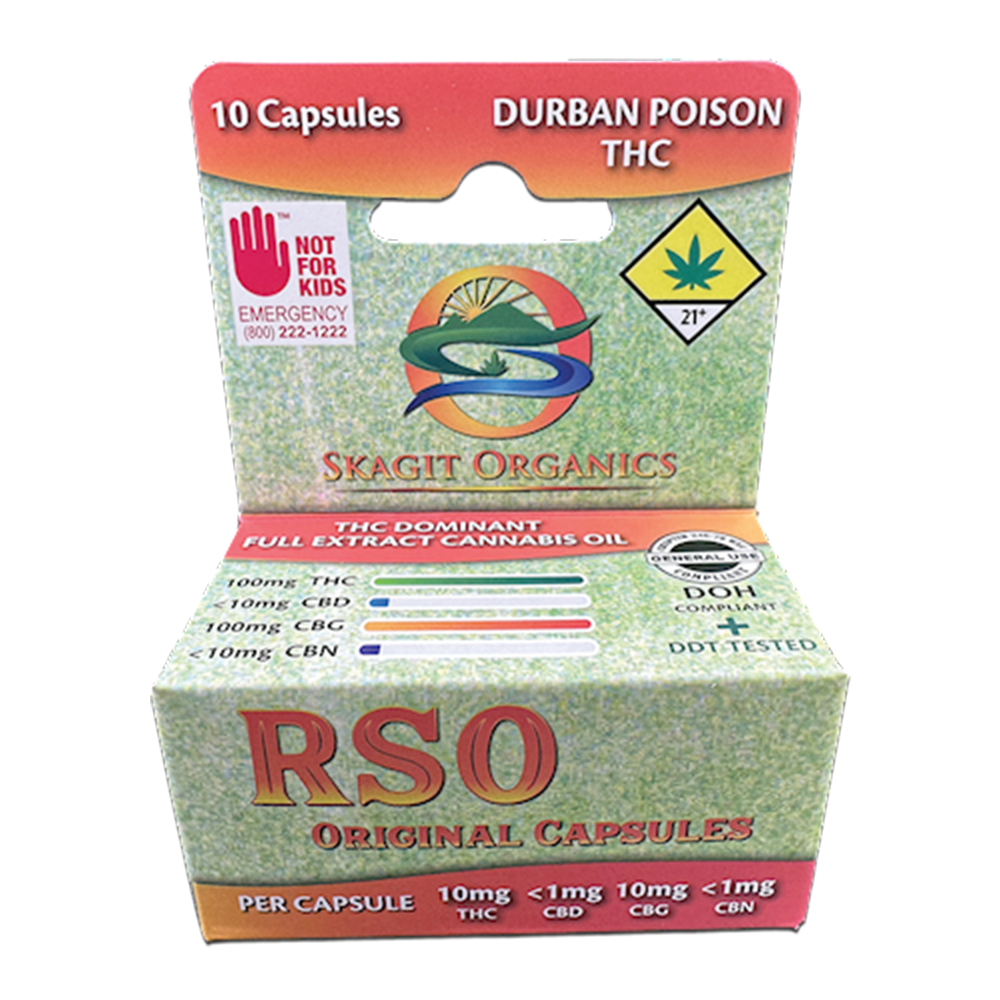 Durban Poison [10pk] (100mg THC/100mg CBG)
