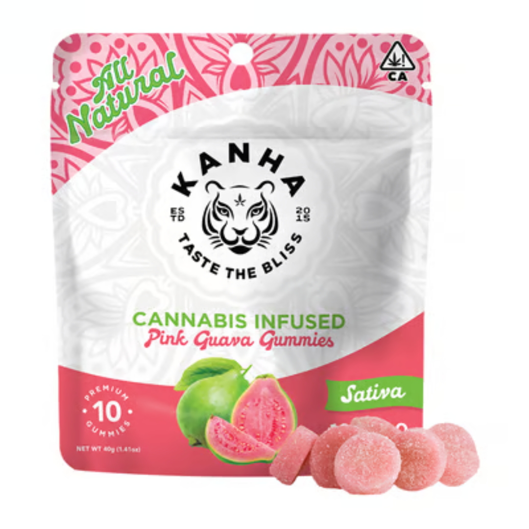 KANHA | Pink Guava | Sativa | 100mg THC | 10-pack