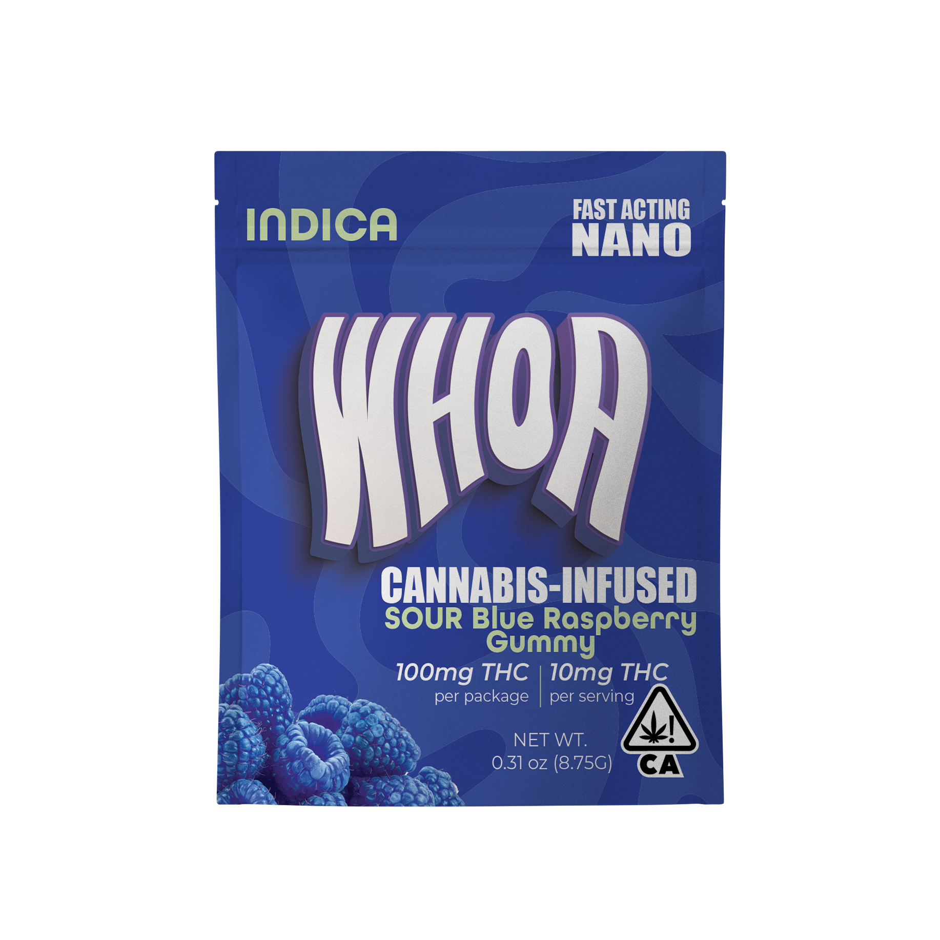 Sour Blue Raspberry [1pk] (100mg)