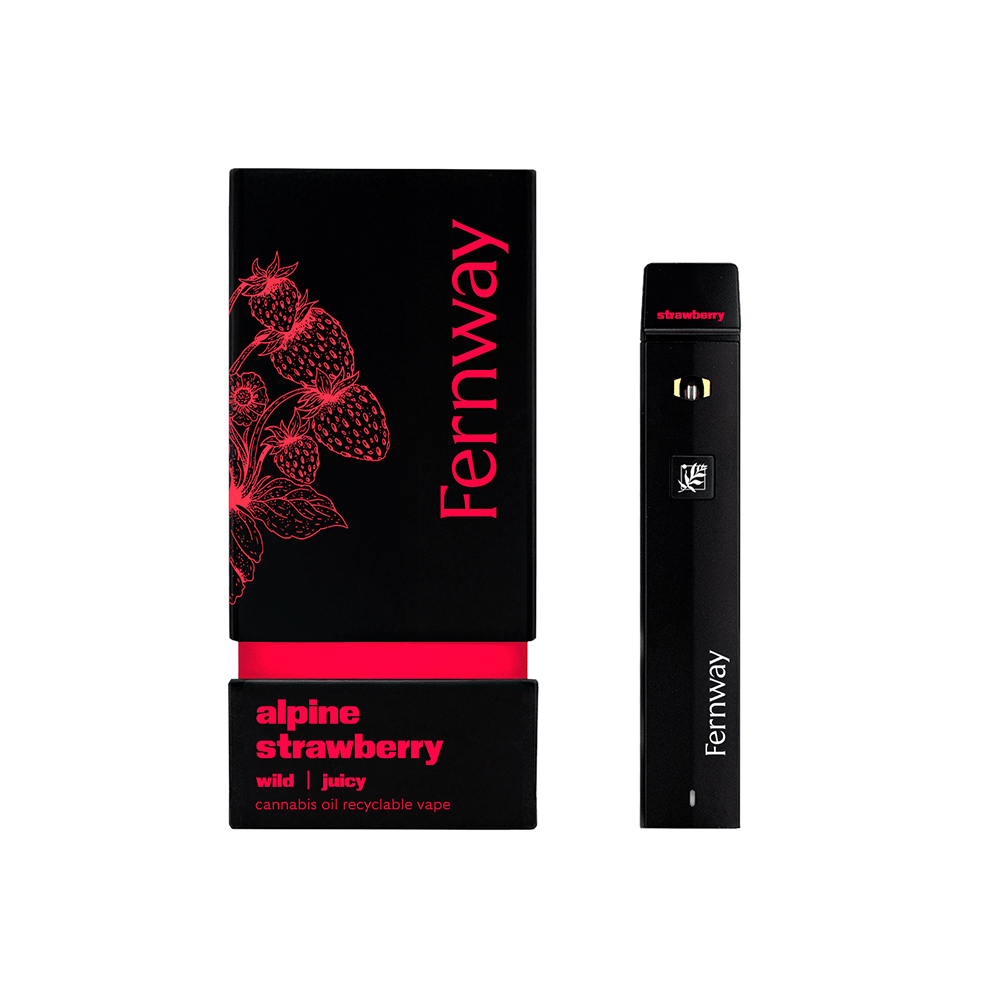 Fernway - Alpine Strawberry 0.3g Traveler Vape (S)