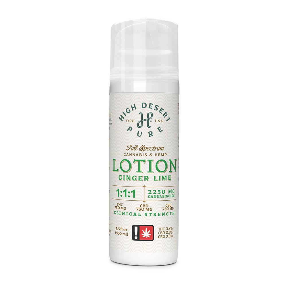 1:1:1 Ginger Lime [3.4 fl oz] (750mg THC/750mg CBD/750mg CBG)