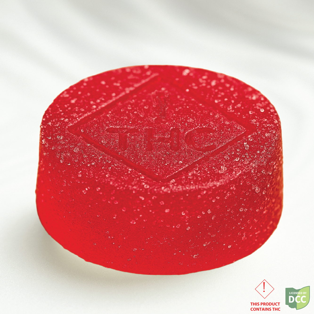 Sour Watermelon - Live Rosin Gummies - - 10pk - Sativa