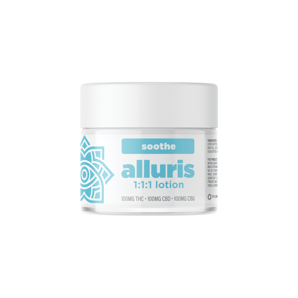 1:1:1 Soothe Lotion [3oz] (100mg THC | 100mg CBD | 100mg CBG)