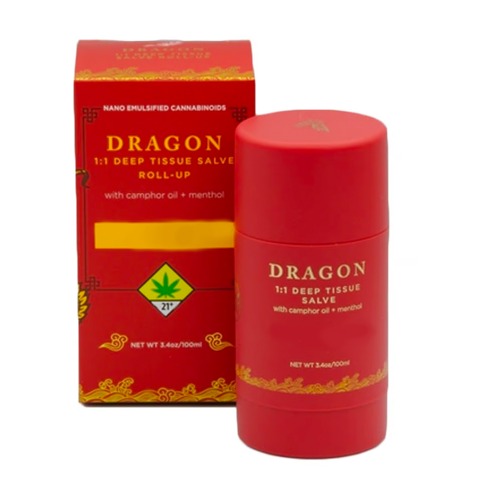11 Dragon Balm XTRA [3.4oz] (75mg CBD/75mg THC) Ceres RollUp Deep