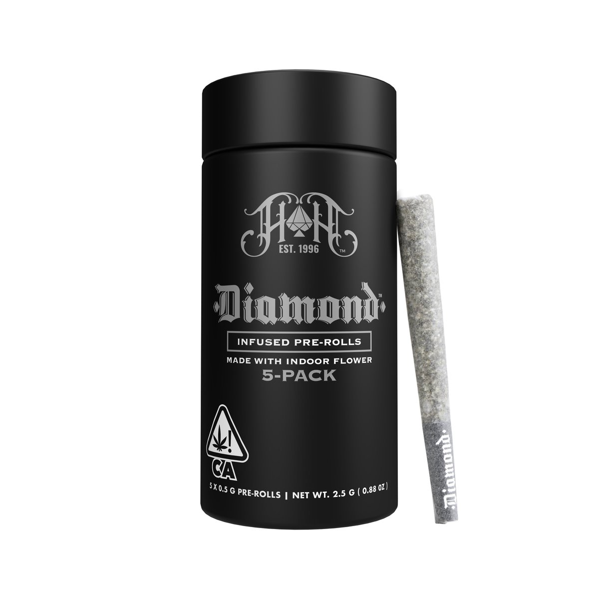 Mimosa Cookies | Hybrid - Diamond THCA-Infused Pre-Rolls - 2.5G 5-Pack
