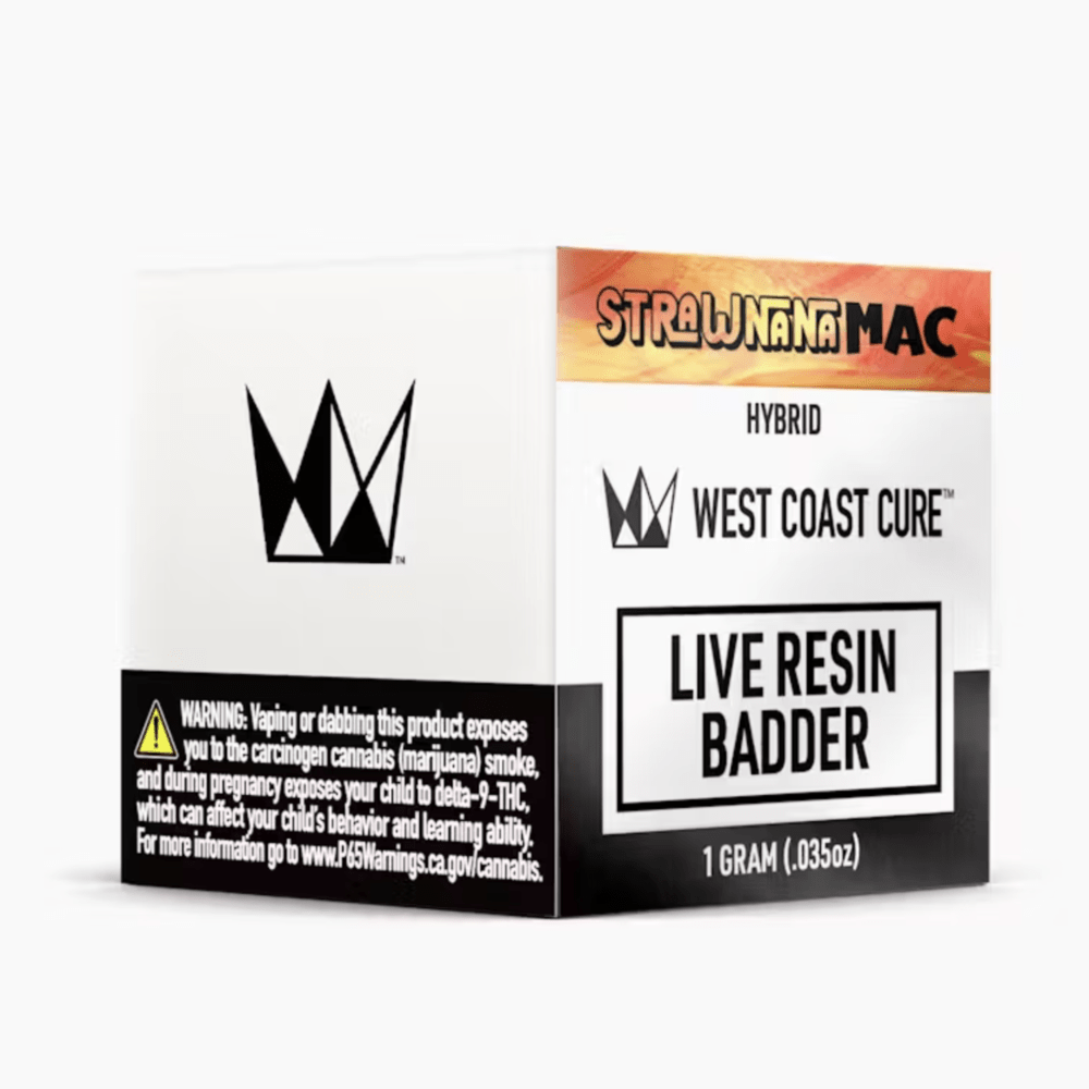 Strawnana MAC Live Resin Badder