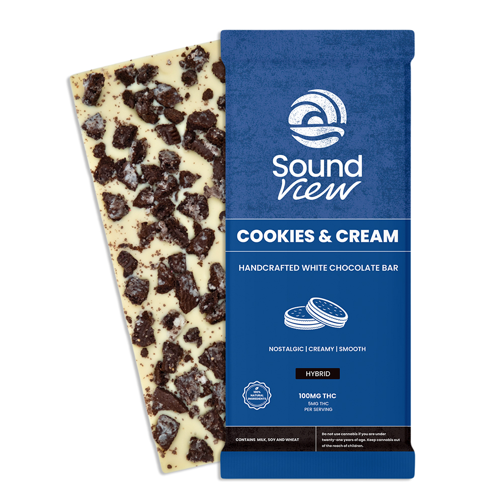 Shop SV Cookies & Cream White Chocolate Bar 93.2mg H 00138 20pk