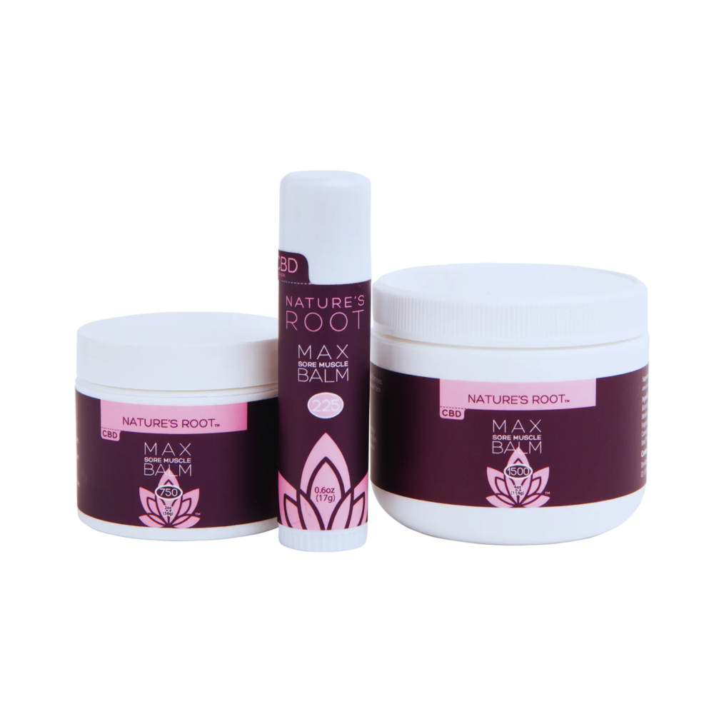 Max Sore Muscle Balm [4oz] (1500mg CBD)
