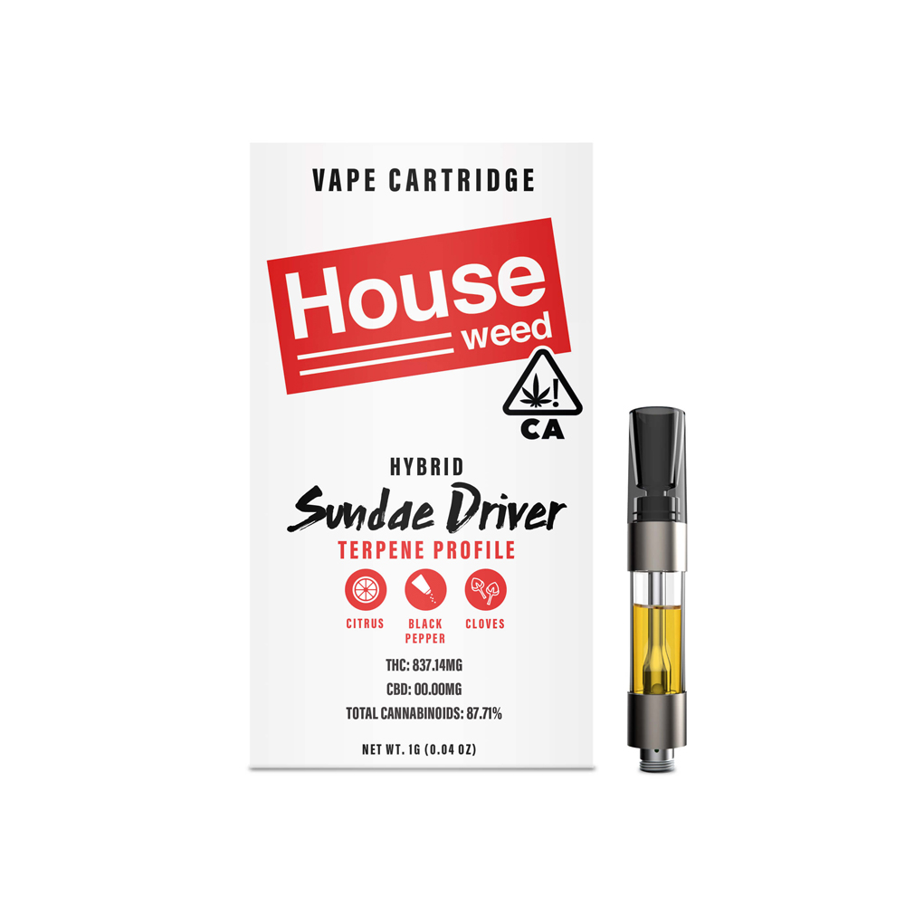 East Coast Sour Diesel House Weed Cartridge Jane