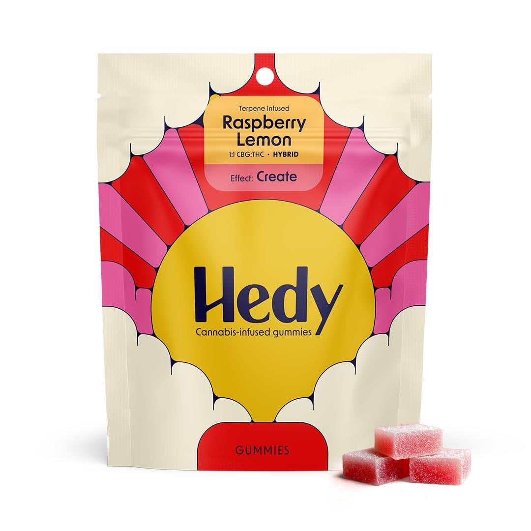 Create - Raspberry Lemon [10pk] (100mg THC/100mg CBG)