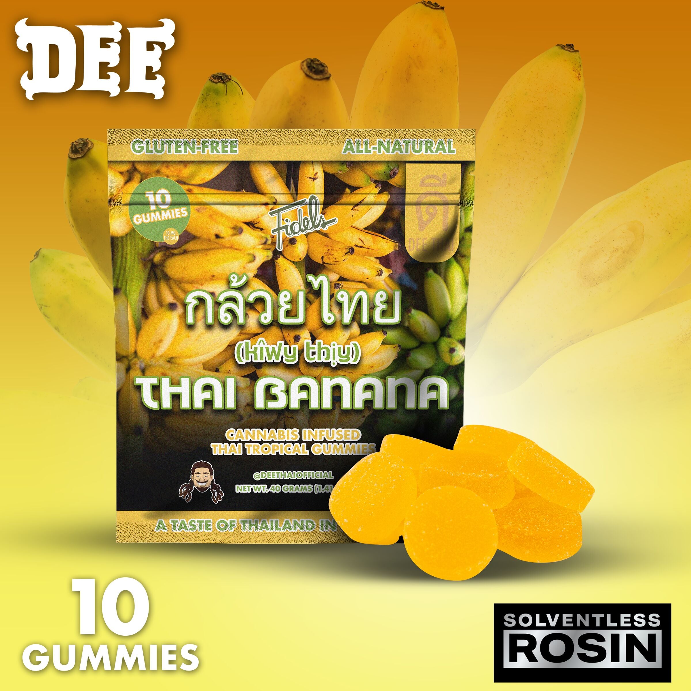 Thai Banana [10pk] (100mg)