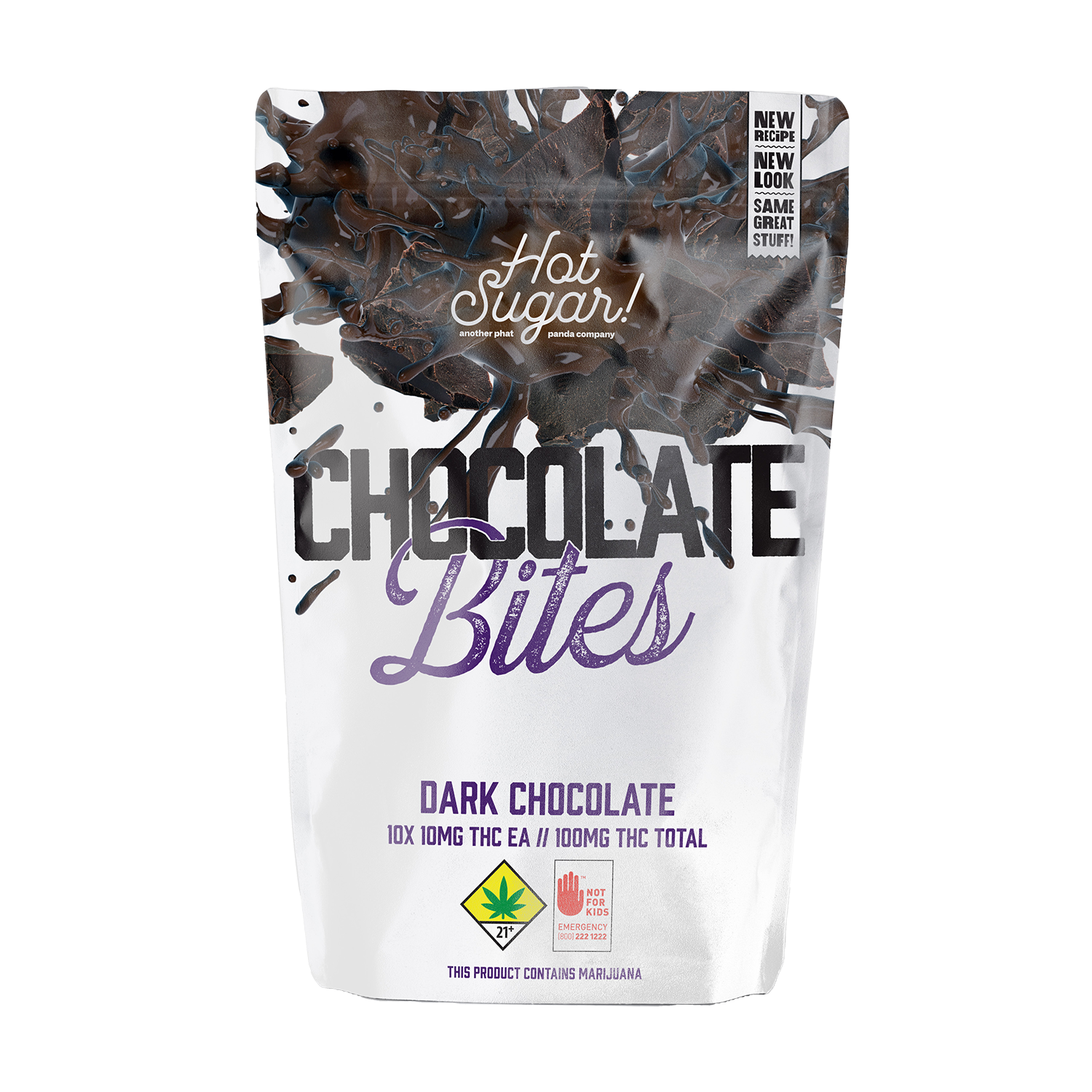Dark Chocolate - Indica [10pk] (100mg)