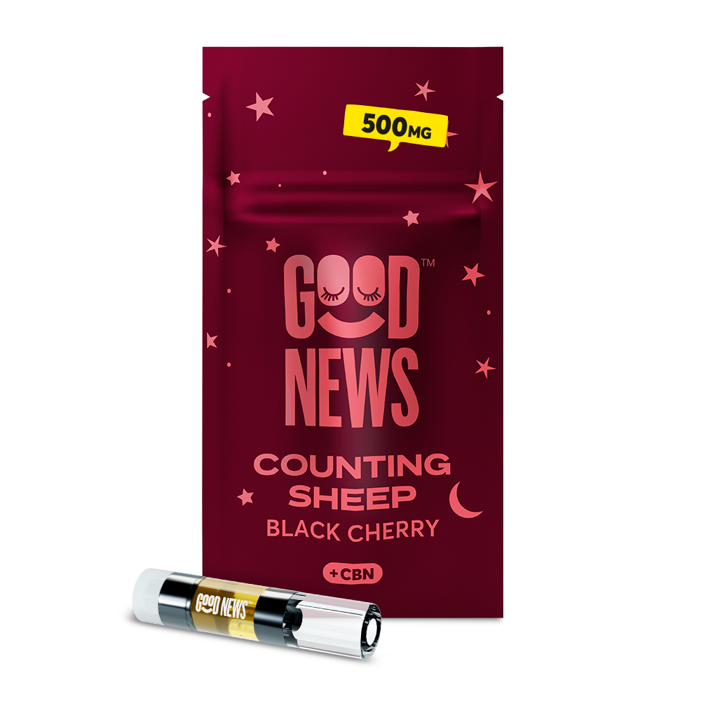 Shop COUNTING SHEEP: Black Cherry 1:4 Cartridge | Green Goods