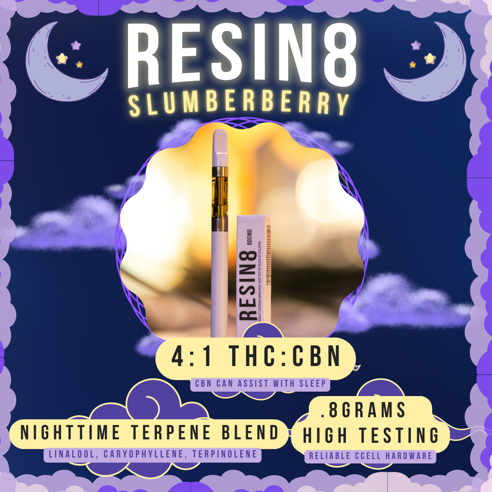 Shop 4:1 THC/CBN Slumberberry [800mg] | Cultivate Dispensary - Las Vegas  Las Vegas, NV