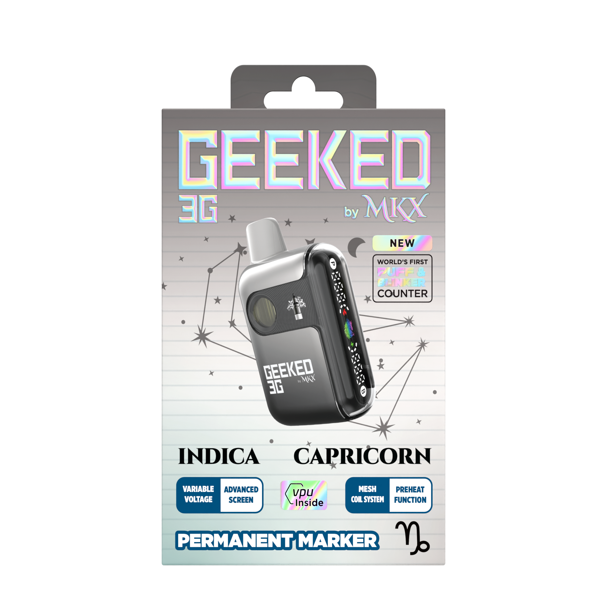 Shop Geeked 3G Disposable by MKX | Permanent Marker | Prosper