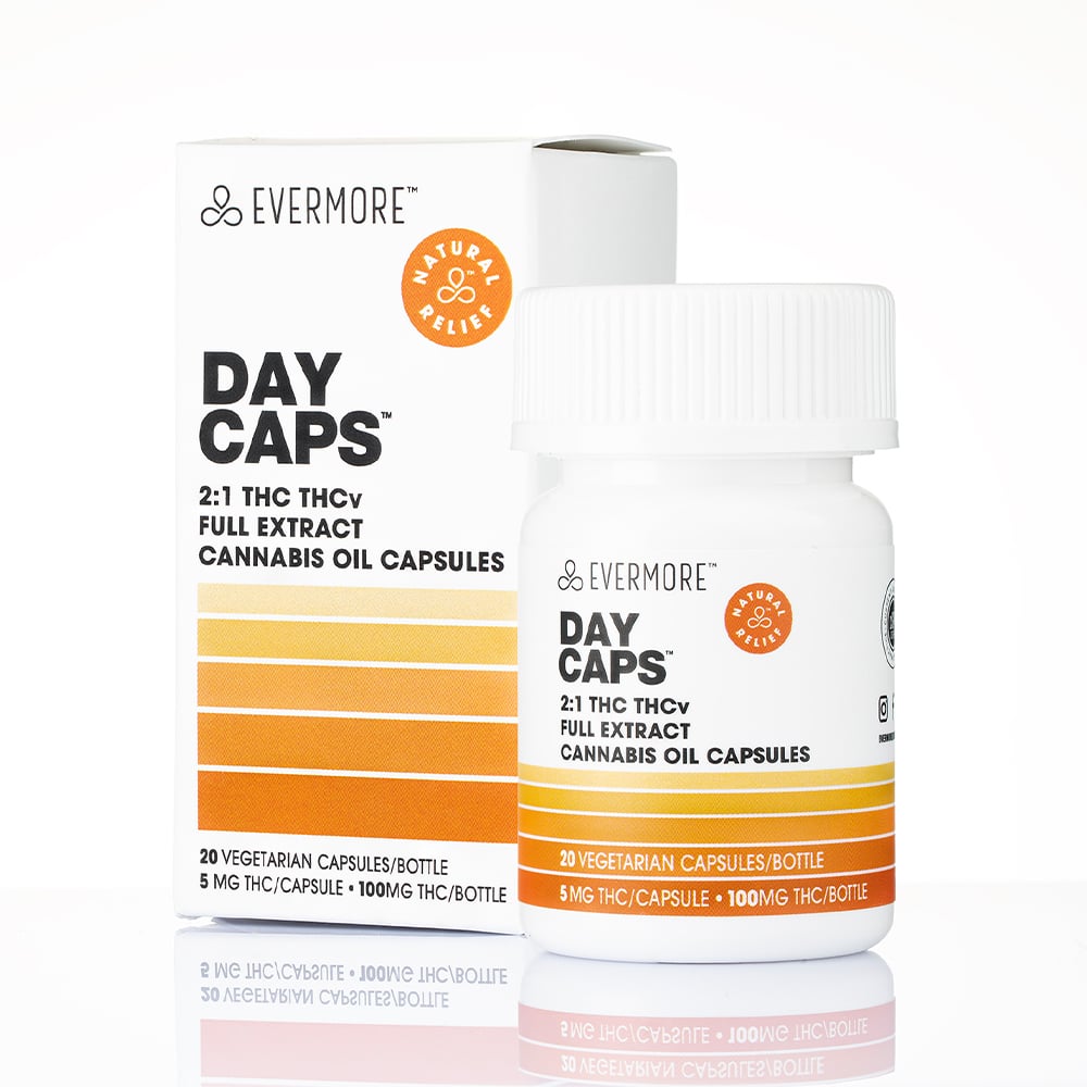 EVERMORE - DAY CAPS 2:1 THC:THCV - [100MG THC] - 20PK