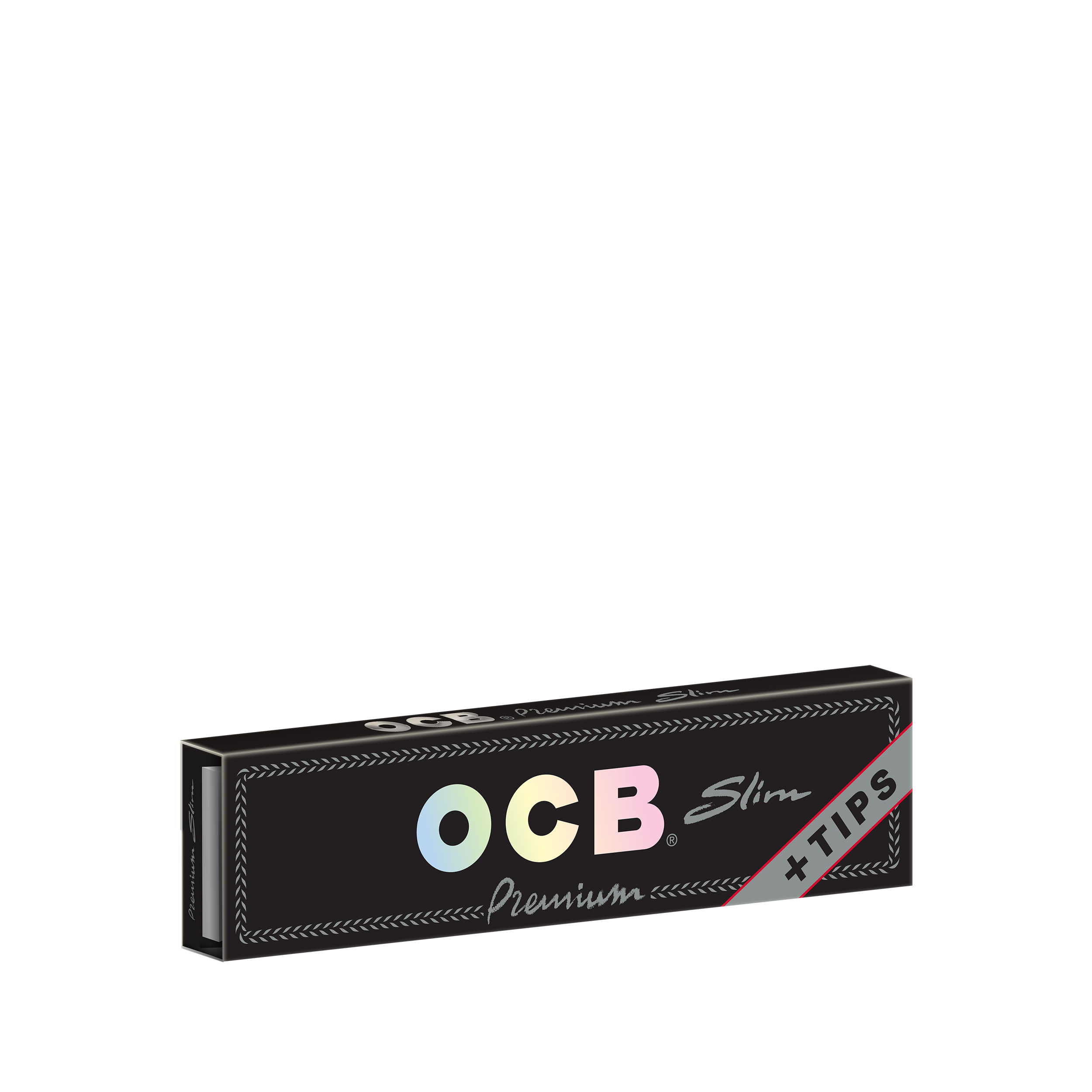 OCB® Premium Rolling Papers - Slim + Tips [32 leaves + 32 tips]